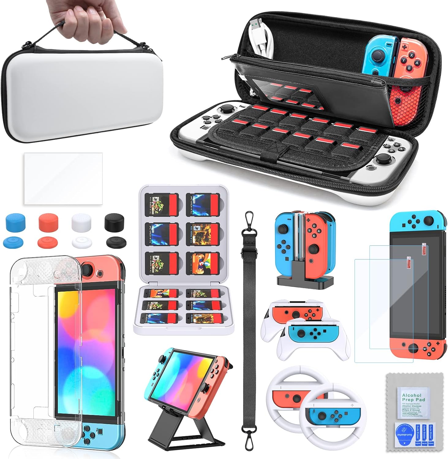Accessories Bundle for Nintendo Switch OLED 2021 Model Thumbnail