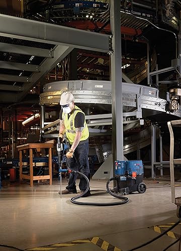 Miniatura 7 de BOSCH DH507 Martillo de demolición SDS-Max de velocidad variable de 12 libras, 10 amperios, azul