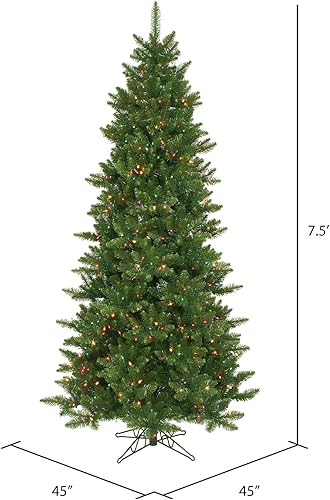 Miniatura 3 de Vickerman Camdon - Árbol de Navidad, color verde