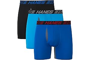 X-Temp Utility Pocket Boxer Briefs: Enhanced Comfort and Functionality