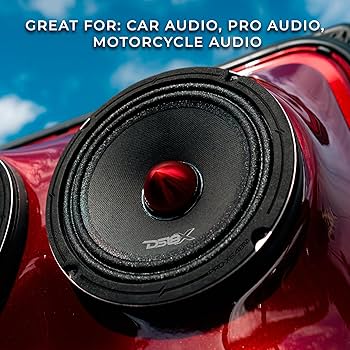 DS18 PRO-X6.4BM 6.5インチ ミッドレンジラウドスピーカー 2発 DS18 PRO-X6.4BM 6.5