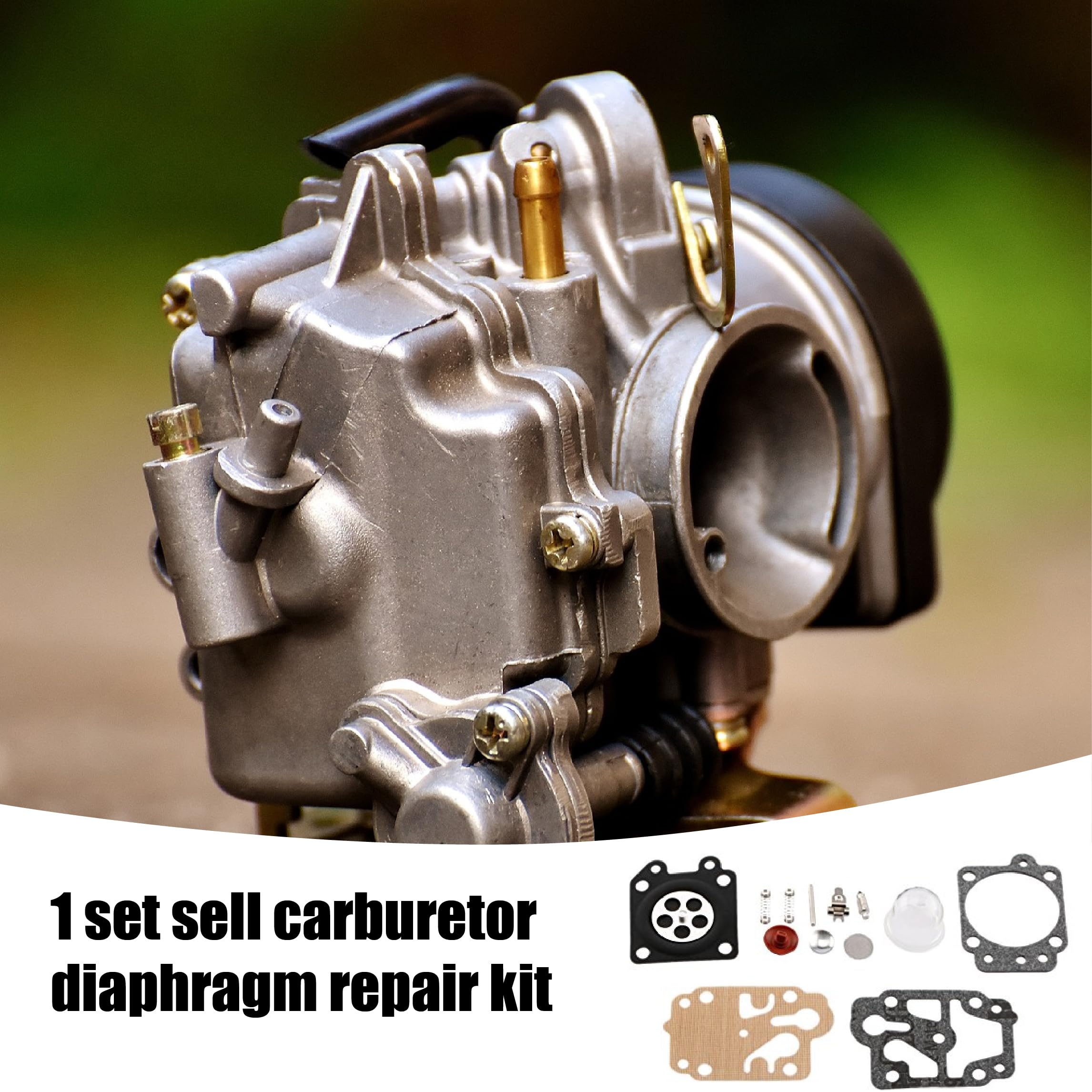 Kit Riparazione Carburatore - Guarnizioni E Membrane Per Trimmer E Motoseghe - Foto 7