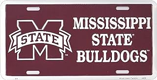Mississippi State Bulldogs License Plate