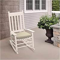 Vista 45 de Arden - Cojín para asiento o mecedora, para interiores y exteriores, 19 x 18 pulgadas, repelente al agua, a prueba de lluvia y a la decoloración