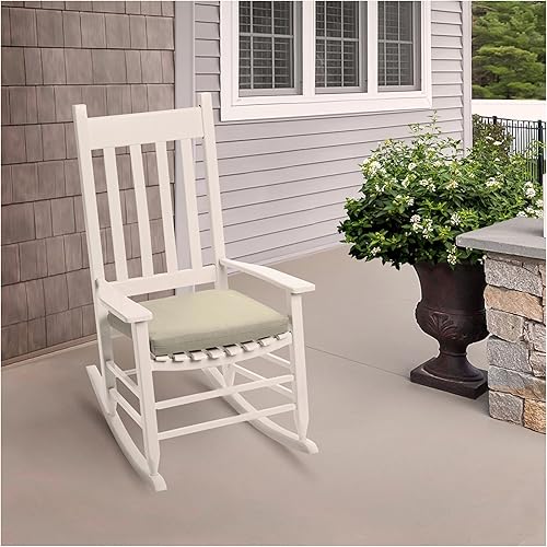 Miniatura 45 de Arden - Cojín para asiento o mecedora, para interiores y exteriores, 19 x 18 pulgadas, repelente al agua, a prueba de lluvia y a la decoloración