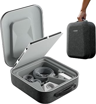 STARWARE Starlink Mini Case, Protective Storage Bag for Starlink Mini Accessories, Splash-Resistant, Shockproof, Lightweight for Travel & Outdoor Adventures, Black