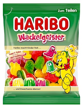 Haribo Wackelgeister ( Wacky Ghosts ) - 160 g