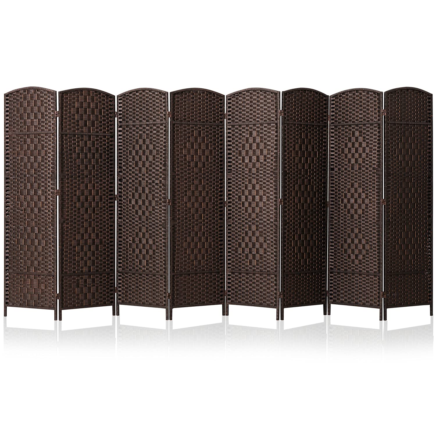 Buy Room Divider 6ft. Tall Extra Wide Privacy Screen, Folding Privacy