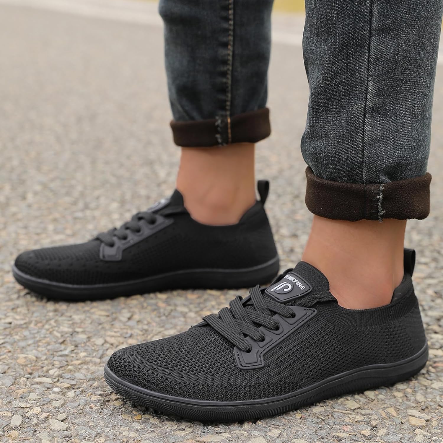 Women's/Men's Wide Barefoot Shoes,Minimalist Style Casual Shoes,Zero Drop Outdoor Walking Shoes. - Image 2