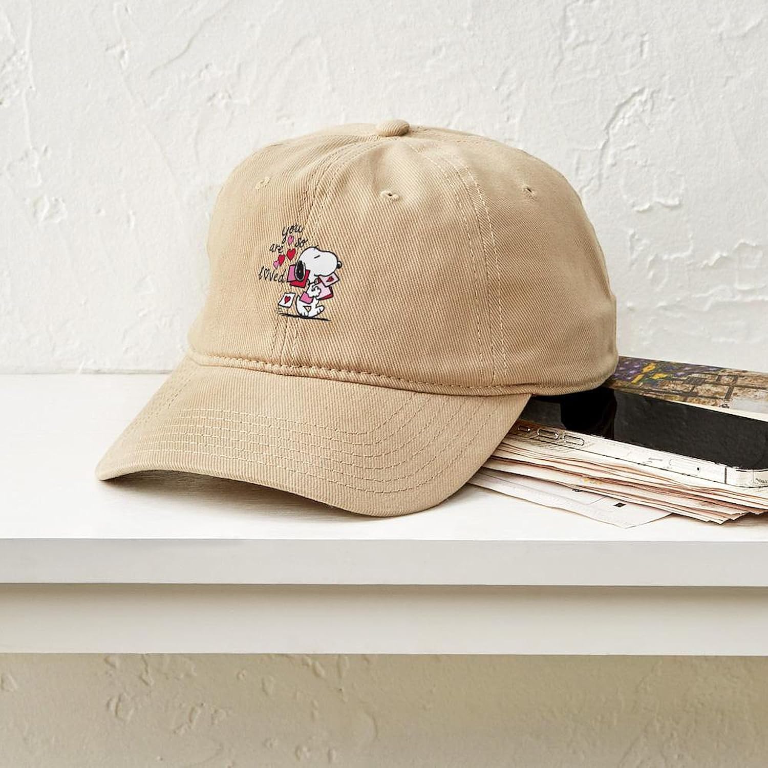 CafePress Happy Hearts Cap Adjustable Baseball Cap