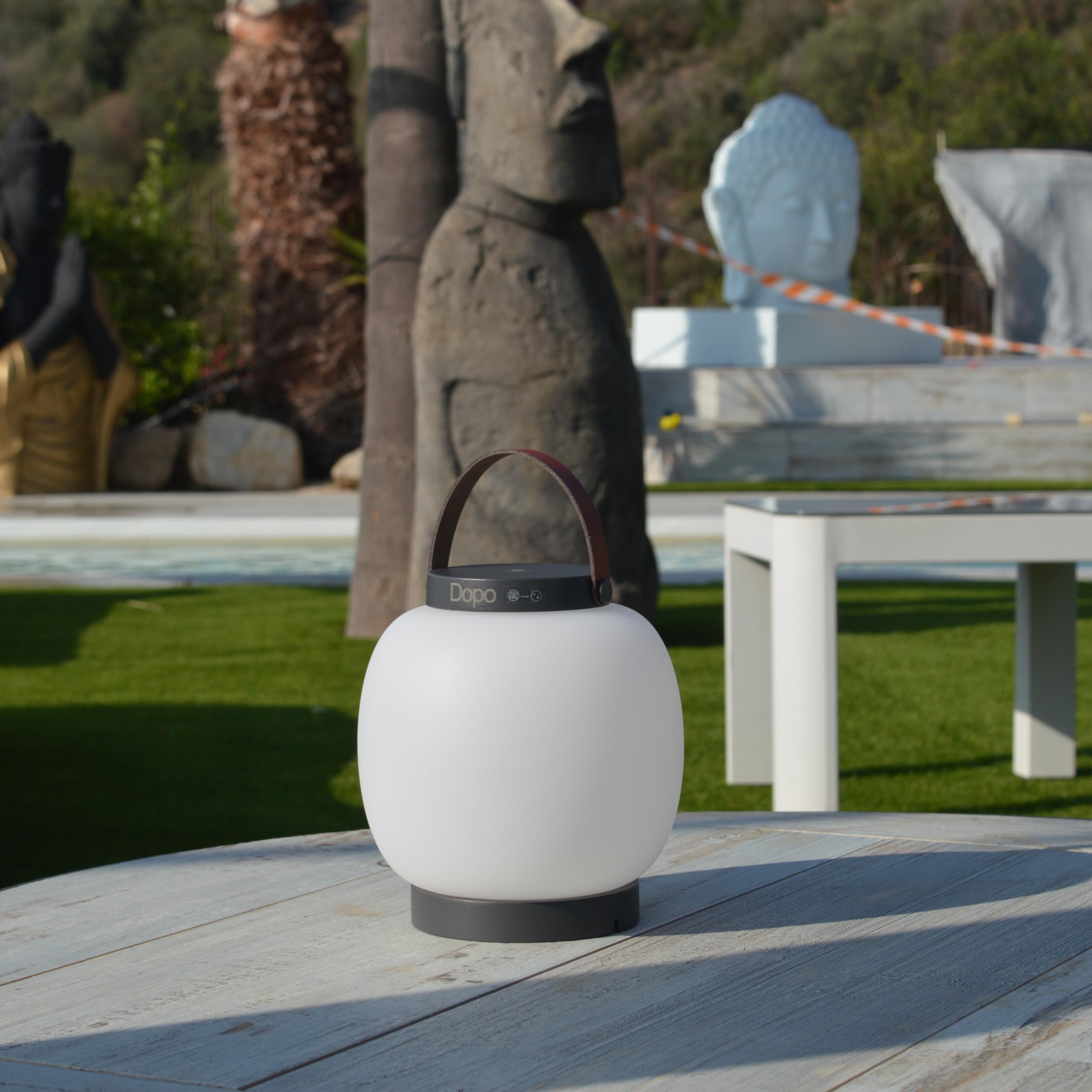 Lampada da parete per esterno alluminio plastica antracite