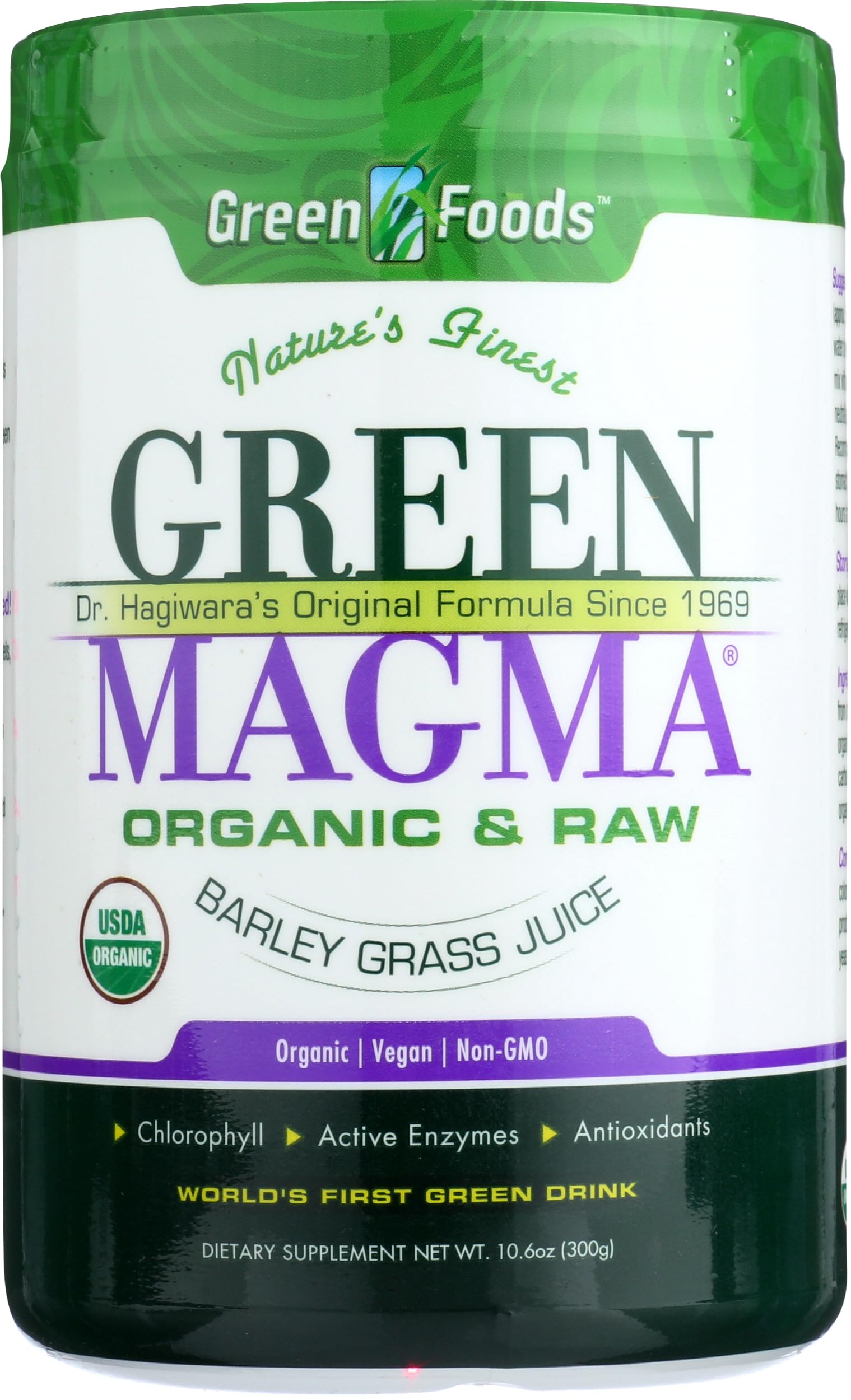 Organic Green Magma Economy Size, 10.6 OZ
