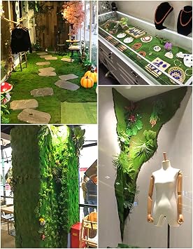 3.2ft X Fake Grass for Patio Indoor Outdoor Astroturf Rug Carpet Mat (G)