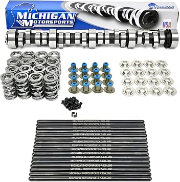 Michigan Motorsports Stage 4 LS1 Drift Cam for Cathedral Port LS 4.8 5.3 5.7 6.0 LS2 LS6 LM7 LQ4 LC9 Kit Camshaft, Spring Set, Pushrods