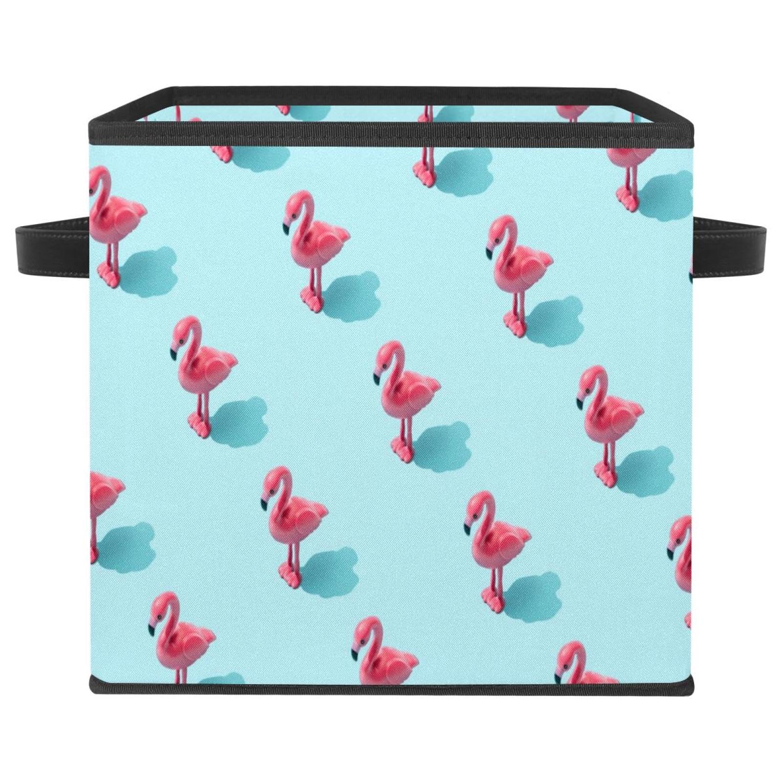 Bacs avec poignées pour jouets et vêtements boîte tissu pliable maison