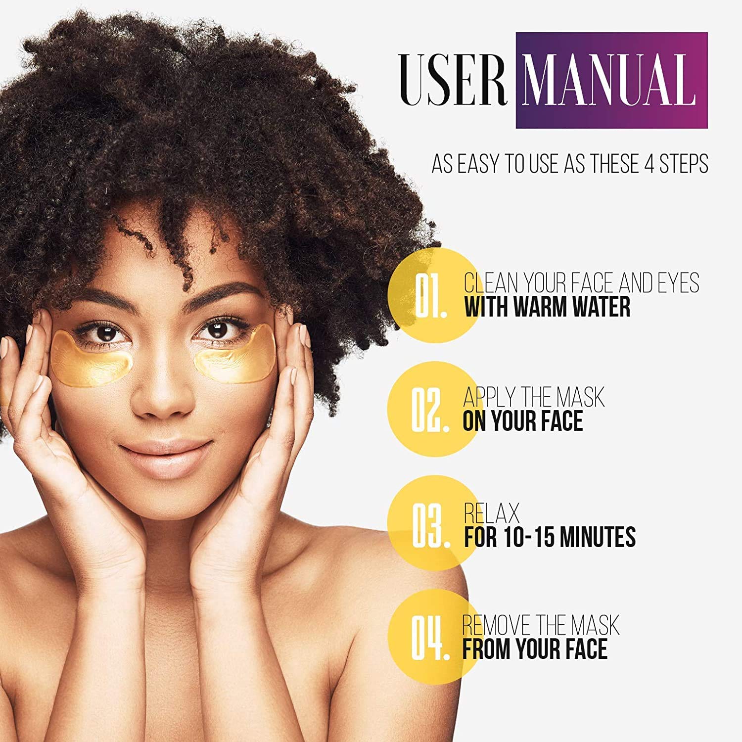 Under Eye Patches 24K Gold...B07RFG647Q