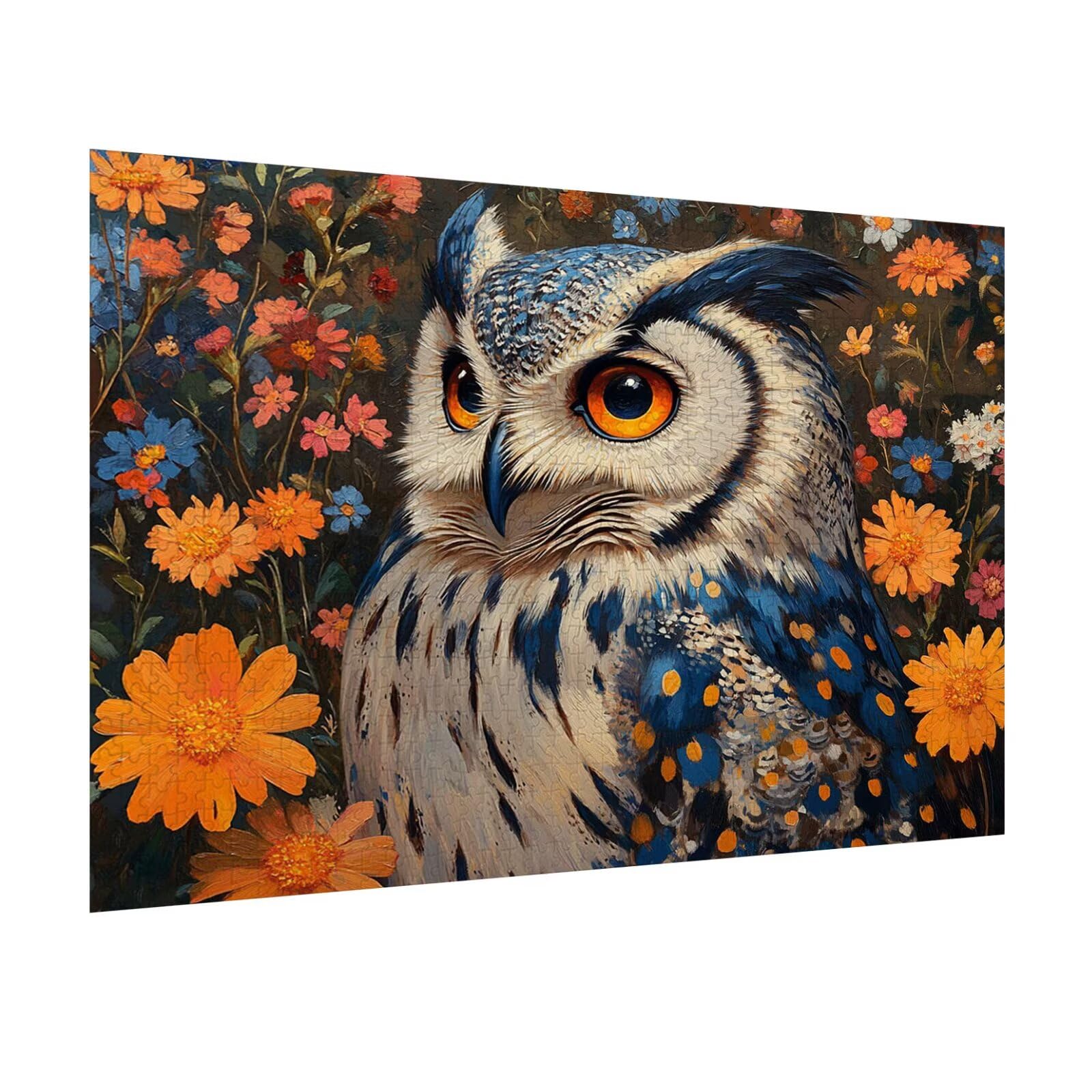 Puzzle 5000 Teile für Erwachsene, 3D Puzzle Eule Holzpuzzles, n-522