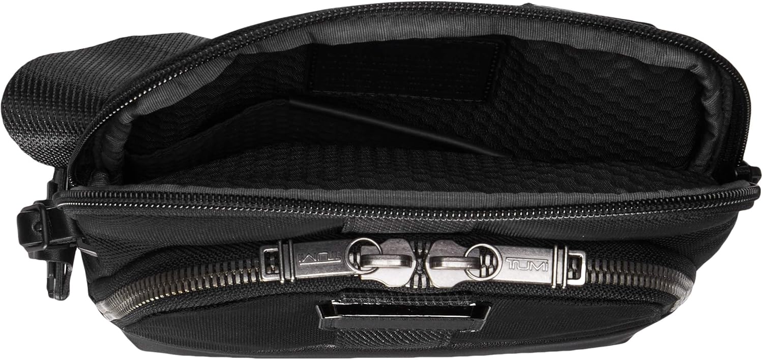 TUMI - Alpha Bravo Barksdale Crossbody Bag - Satchel for Men and Women - Black : Clothing, Shoes & Jewelry