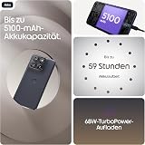 Motorola Edge 70 Fusion Smartphone, fotocamera da 50 MP, 8-256 GB, Silhouette - 6
