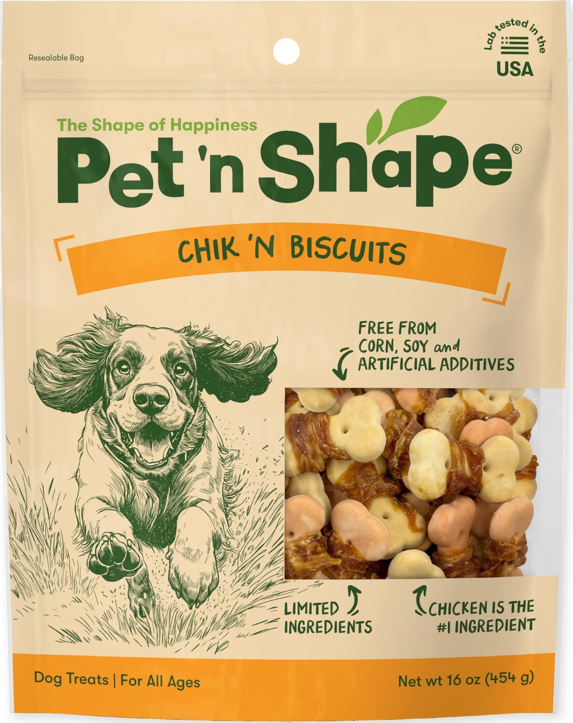 Pet 'n Form Chik' n Kekse Natural Dog Treats