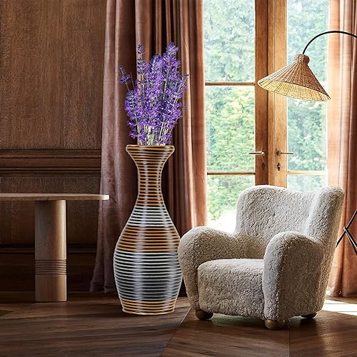 Miniatura 7 de Jarrón alto para piso, 19.7 pulgadas19.7 in jarrón grande para Home Deocr, 50PV07