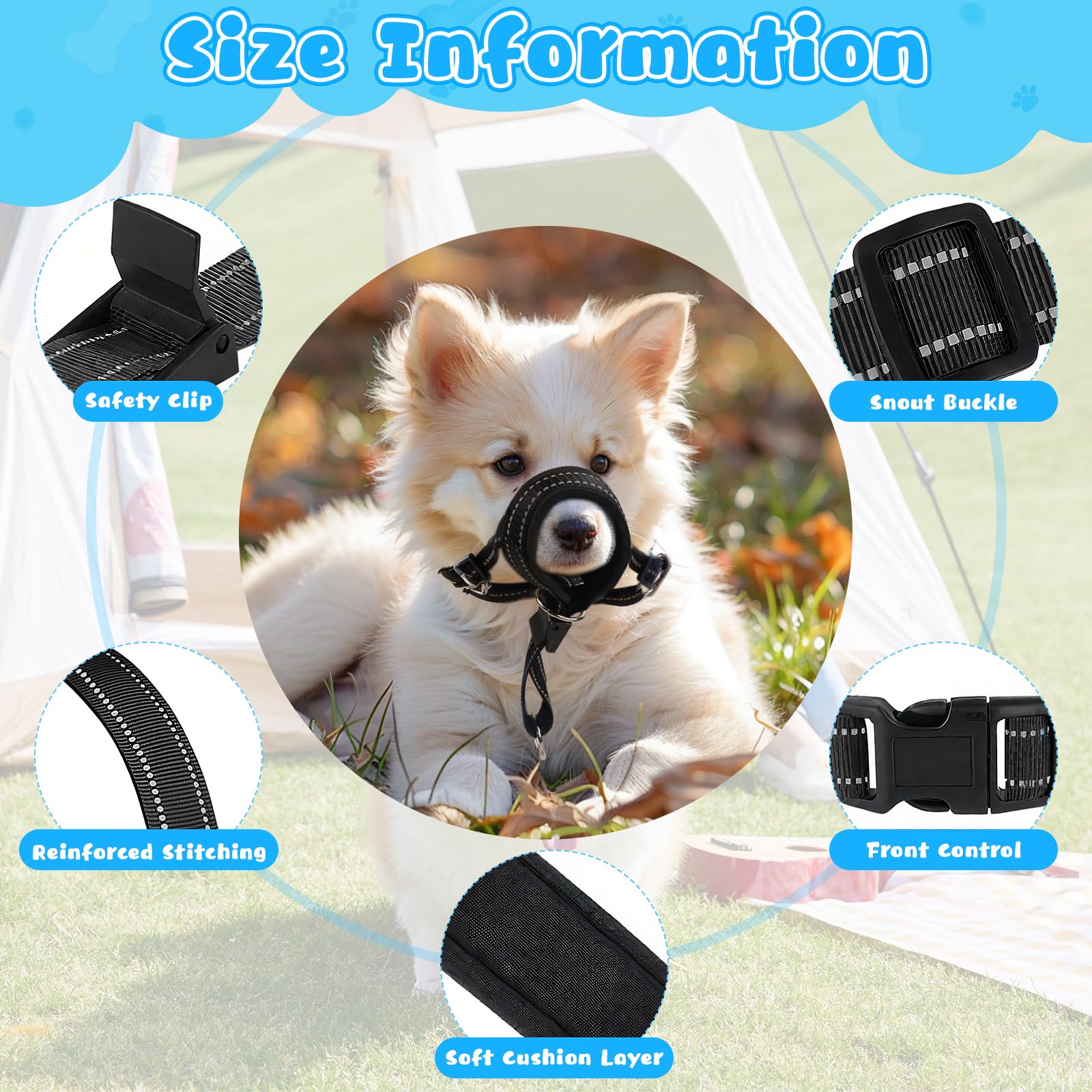 Dog Head Collar, No Pull Head Harness - Image 3