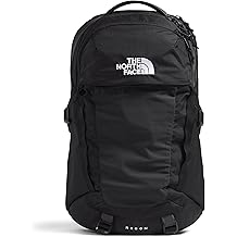 The North Face Recon Everyday Laptop Backpack - Daypack, Water Repellent, Laptop Sleeve, 2 Water Bottle Pockets, TNF Black/TNF Black-NPF, One Size