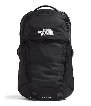 The North Face Recon Everyday Laptop Backpack - Daypack Water Repellent 16 Laptop Sleeve 2 Water Bottle Pockets