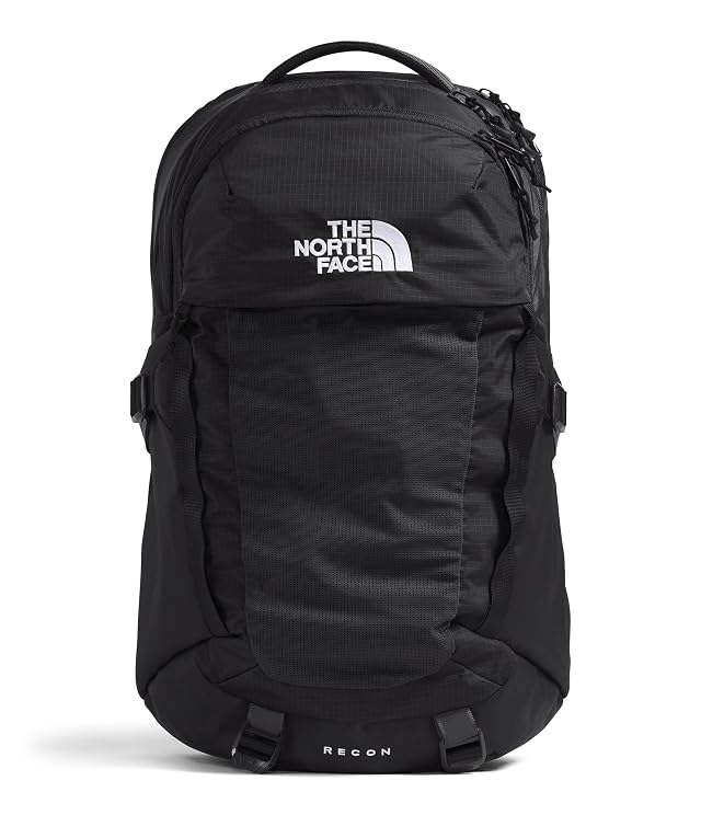 The North Face Recon Everyday Laptop Backpack - Daypack Water Repellent 16 Laptop Sleeve 2 Water Bottle Pockets