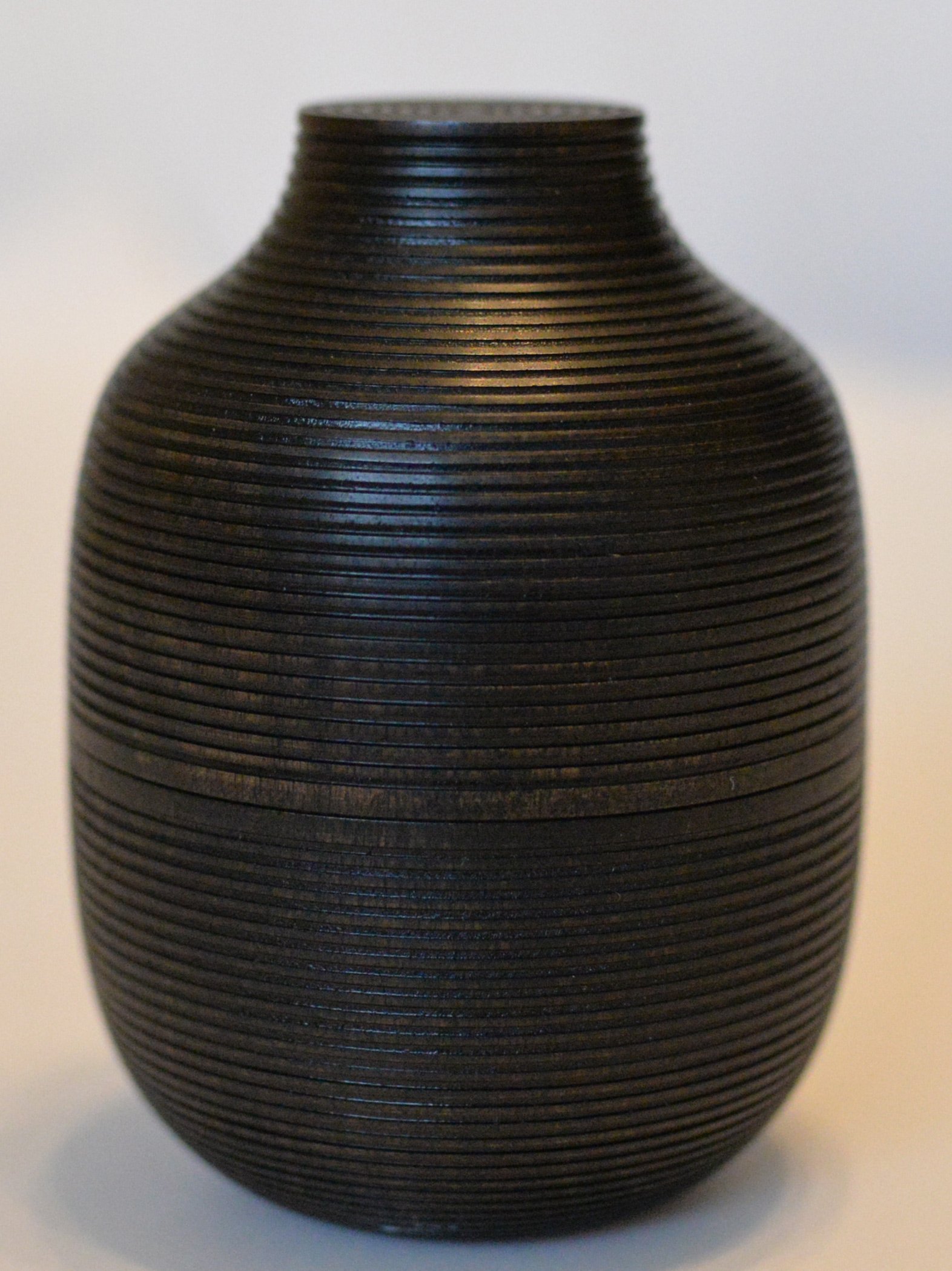 Tea Caddy Canister "Toku" Japanese Traditional Cherry Birch