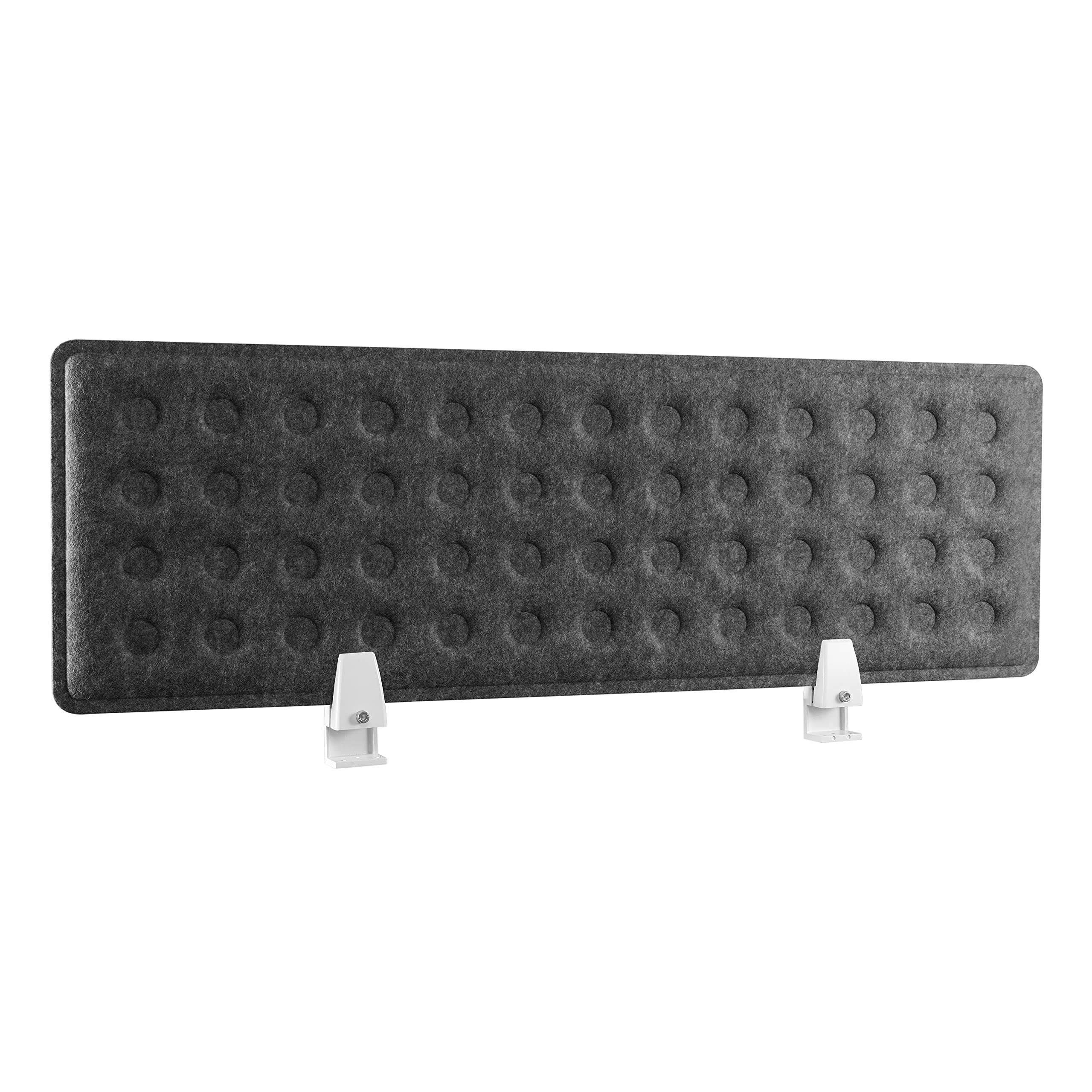 RICOO Akustik Trennwand für Schreibtisch Akustik Trennwand SAP0930-G 92 x 30 x 1,5 cm Grau