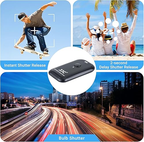 Miniatura 4 de JJC Control remoto inalámbrico de liberación por infrarrojos que reemplaza a Nikon ML-L3 para Nikon D750 D610 D3400 D3300 D3200 D7500 D7200 D7100