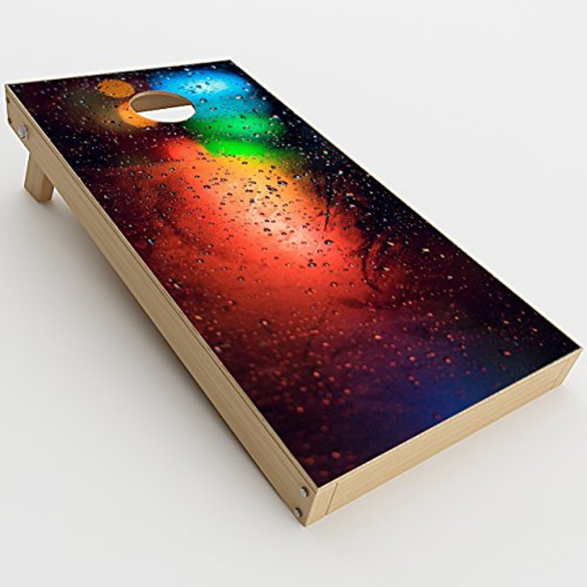 Skin Decal Vinyl Wrap for Cornhole Outdoor Game Bag Toss (2 x pcs. Skins only) / Traffic Lights