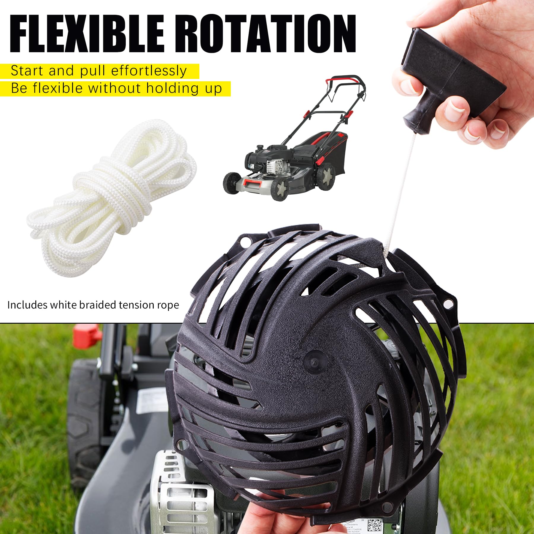 Recoil Assembly Brigg Stratton 500 140 Cc Parts For Briggs