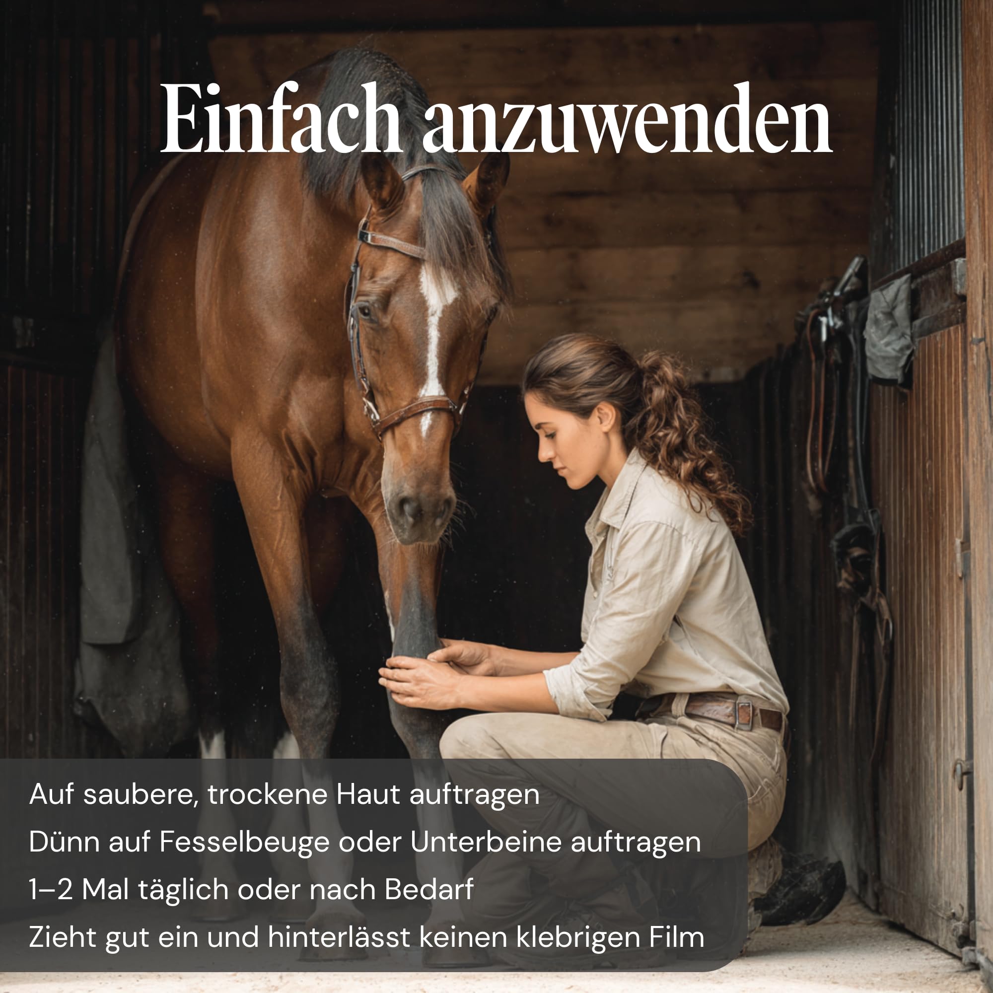 Sensi Horse Cream 300 ml – Pomada de zinc para caballos para pieles sensibles al Mauke – Protección impermeable para la flexión de las esposas y las piernas inferiores – con óxido de zinc – Desde 1990