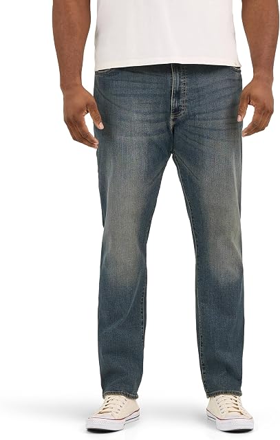 Lee Mens Big & Tall Performance Series Extreme Motion Athletic Fit Tapered Leg JeanJeans