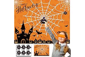 Halloween Pin the Spider on the Web