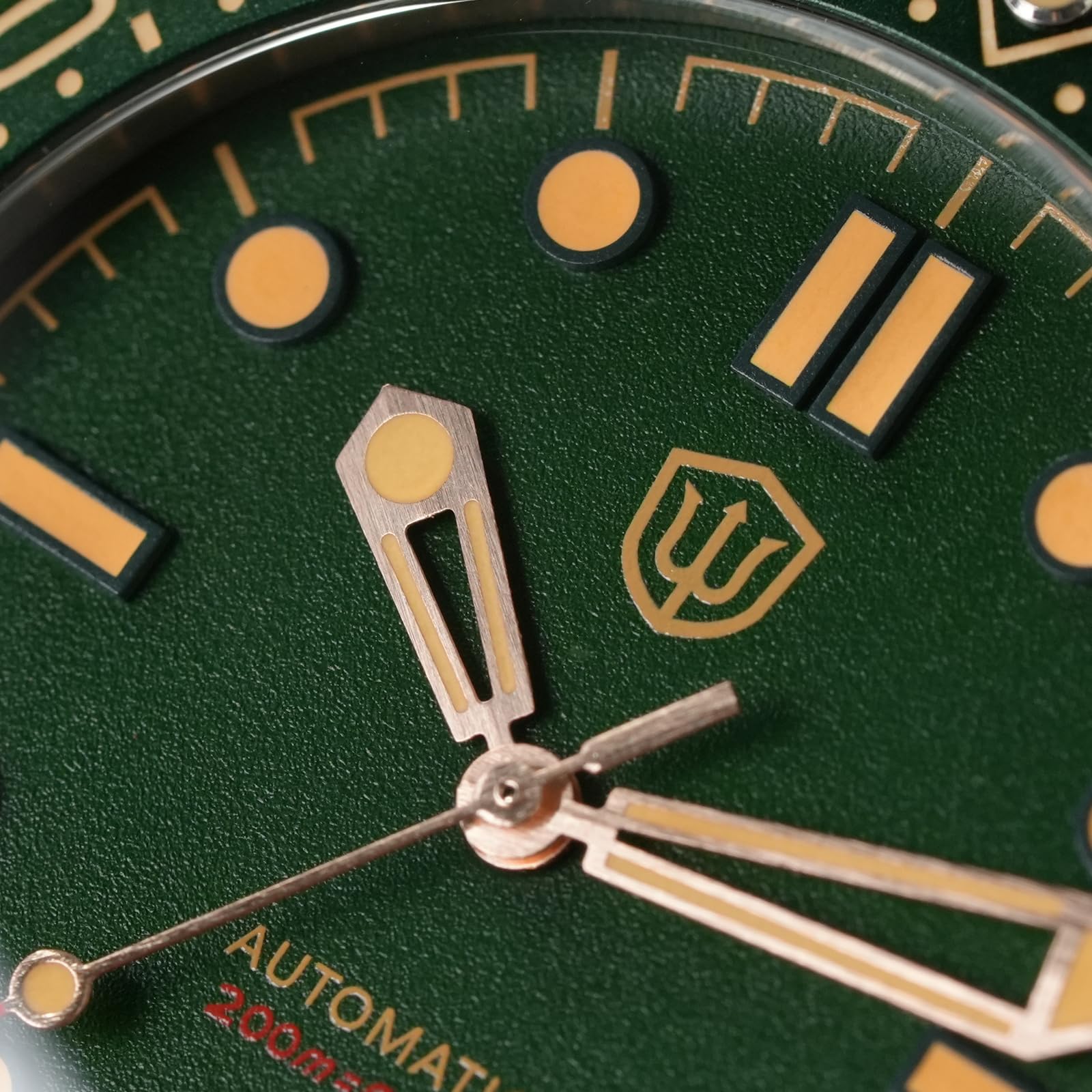 TACTICAL FROG Watchdives WD007 SL3001 - Reloj de buceo (42 mm, 200 m) | Caja de titanio de grado 2, cristal de zafiro abovedado, bisel de 120 clics y válvula de escape de helio