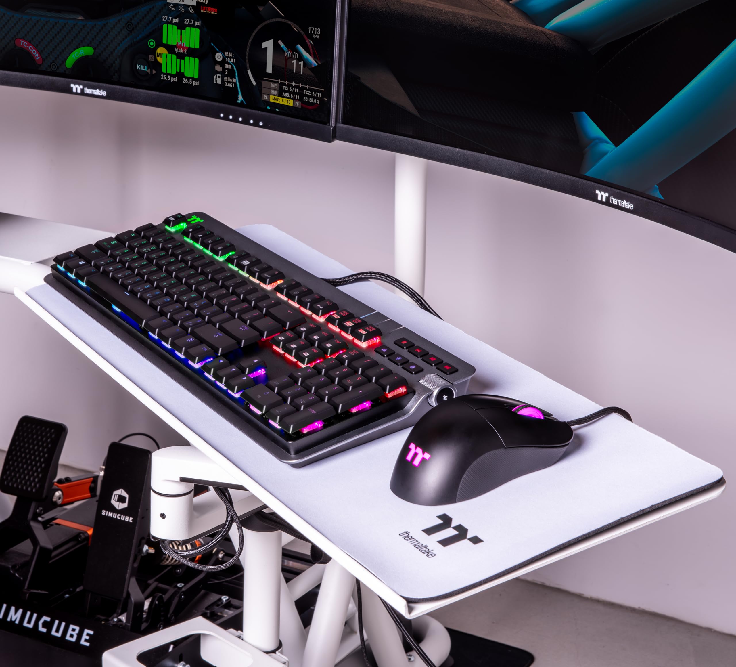 Amazon.com: Thermaltake Keyboard & Mouse Tray; 3 Axis Horizontal