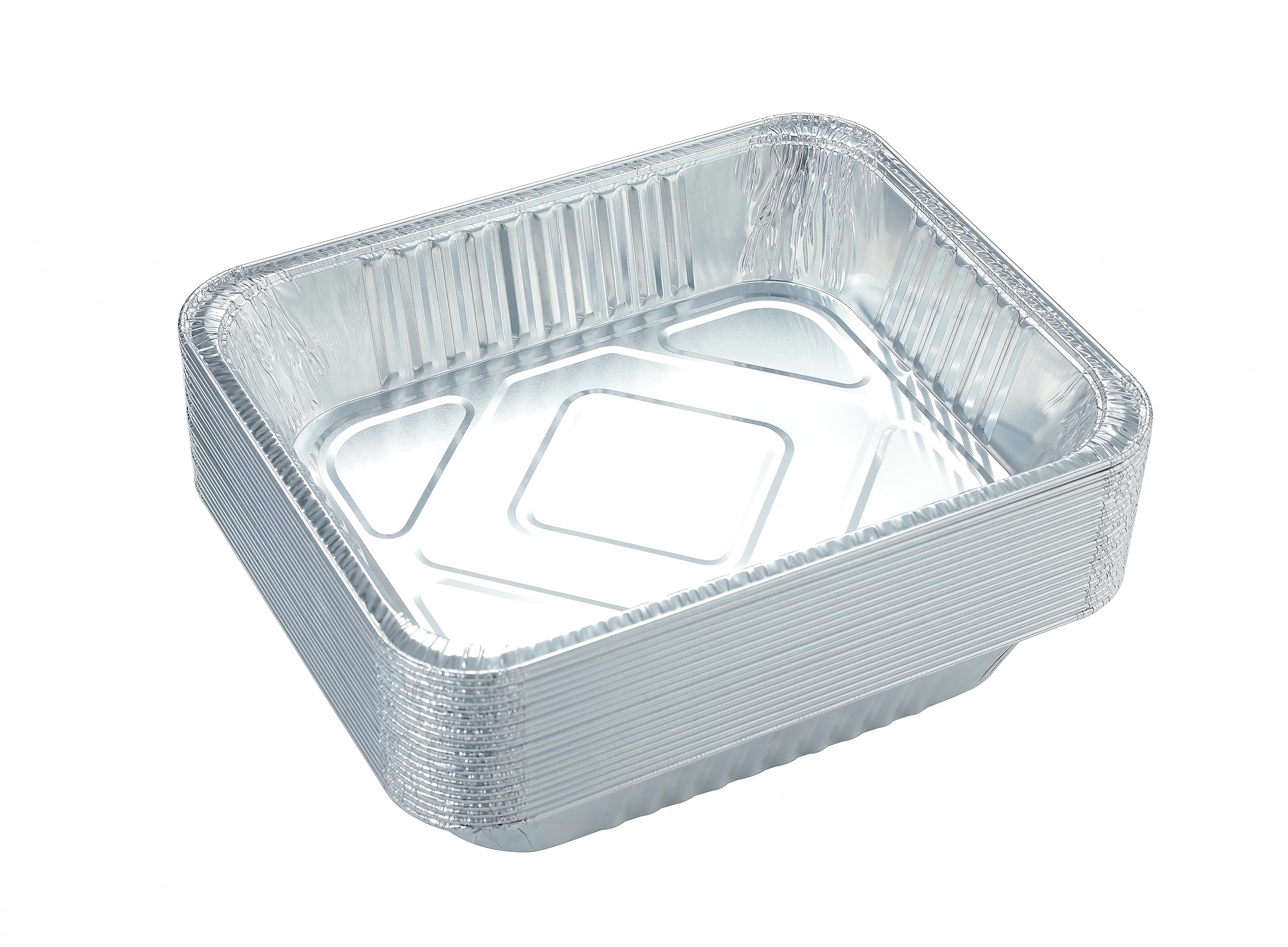 Waytiffer 20pack Aluminum Pans,9x13 Disposable Half Size Foil Pans