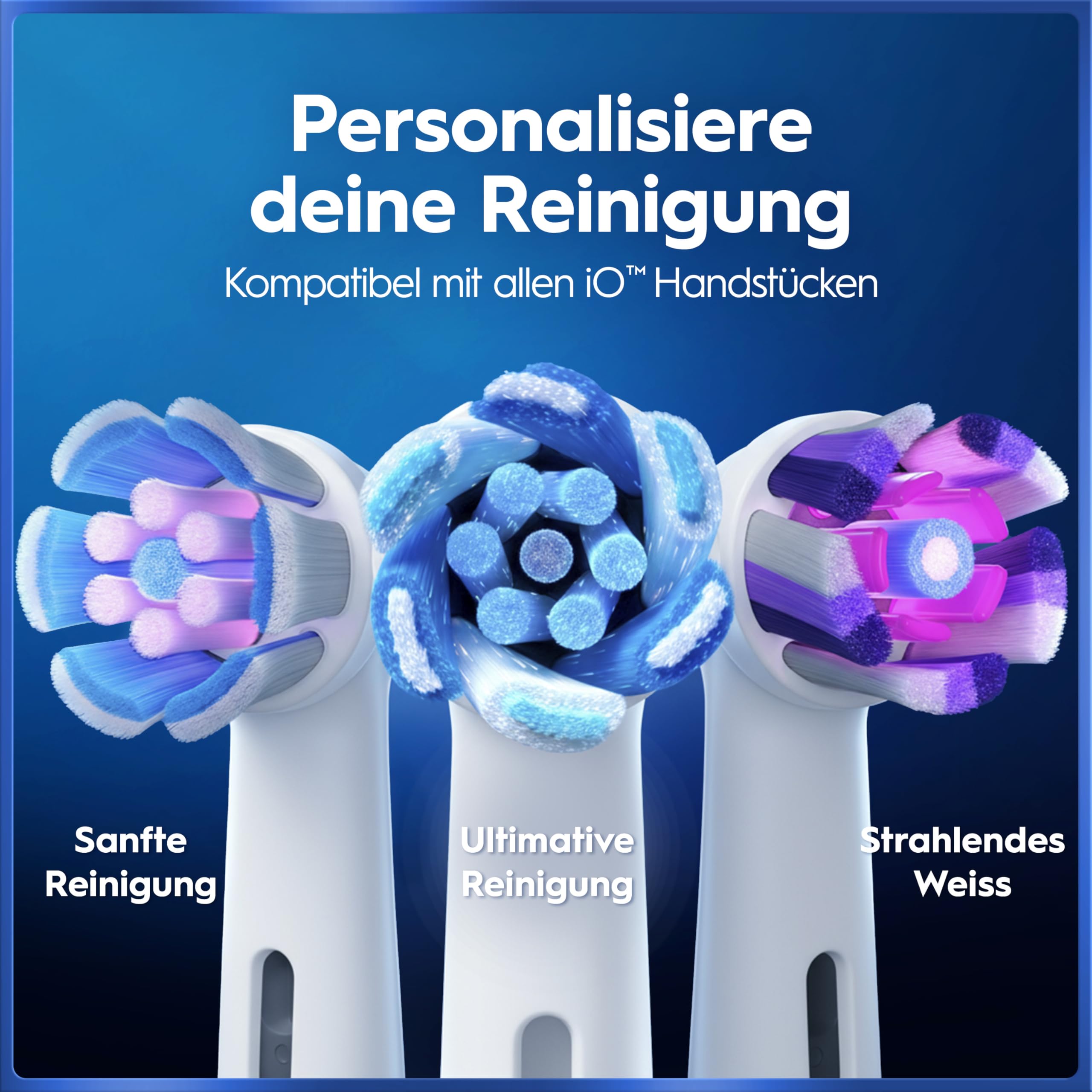 Oral-B iO Series 5 Elektrische Zahnbürste, Weiß | Inkl. 1 Aufsteckbürste, Reise-Etui, Electric Toothbrush mit 5 Putzmodi für Zahnpflege