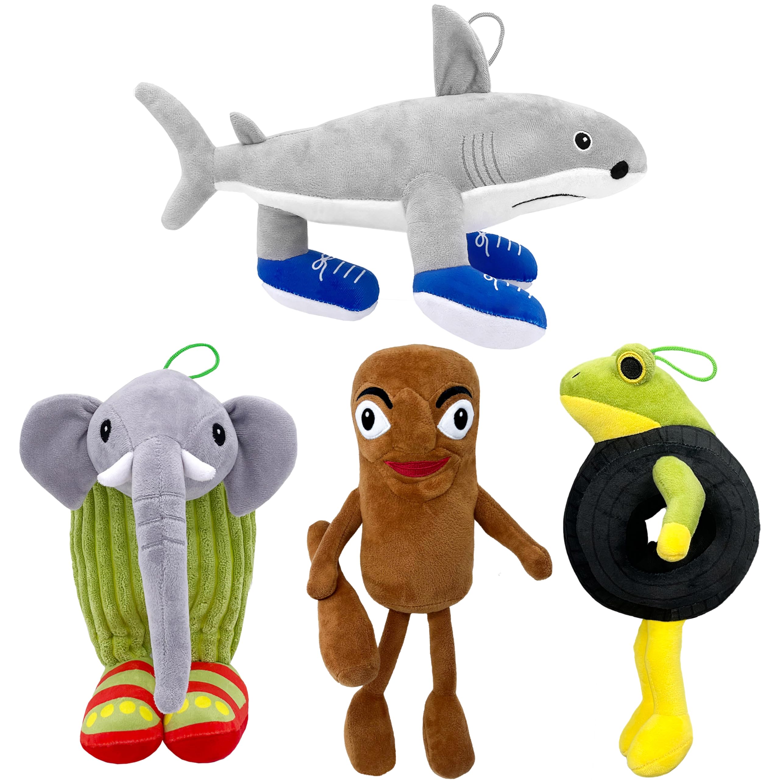 ブラウンのぬいぐるみ 2025年7月号《特別付録》ゼスプリ キウイブラザーズ グリーンの