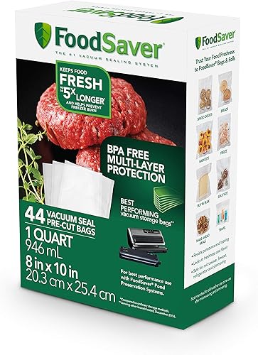 Miniatura 2 de FoodSaver Paquete de bolsas selladoras al vacío y bolsas selladoras al vacío fáciles de llenar