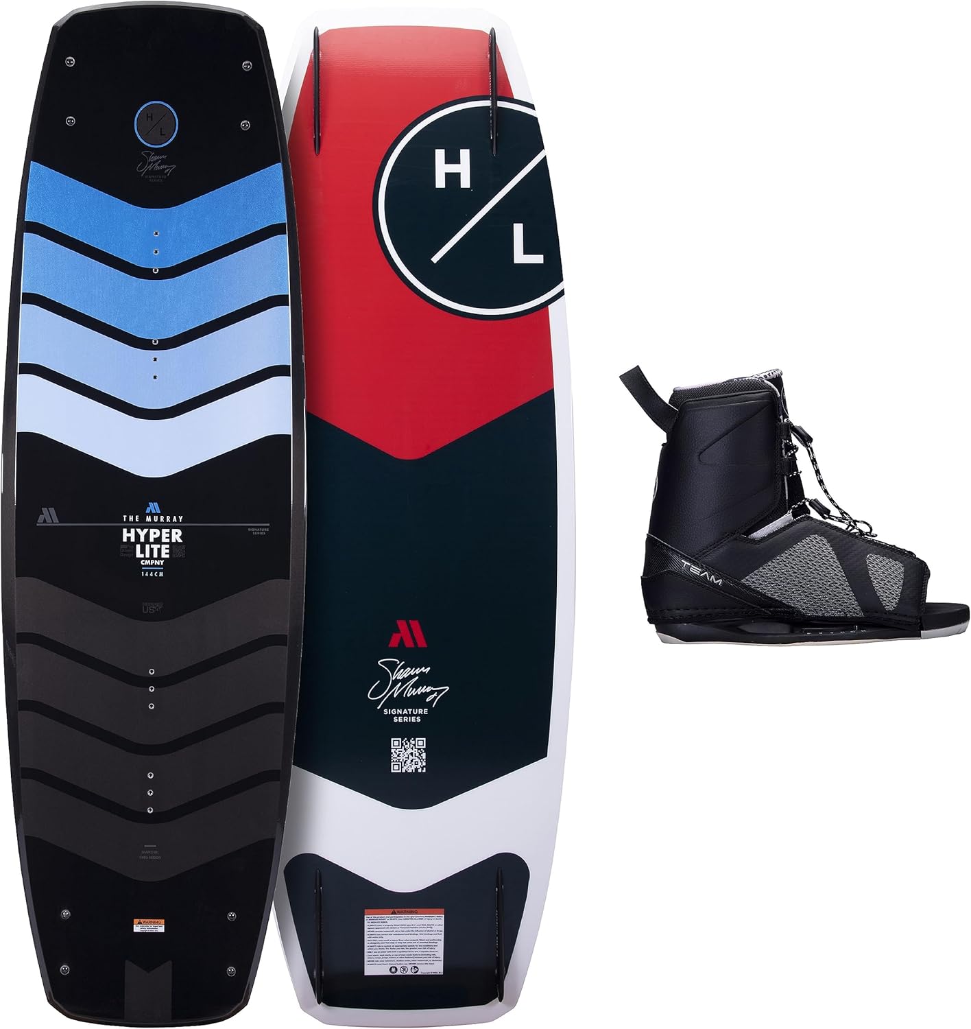 Hyperlite Murray Wakeboard with OpenToe Adjustable Team