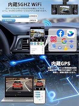 HUPEJOS ドライブレコーダー 前後カメラ360度 4カメラ録画 HUPEJOS ドライブレコーダー 前後カメラ360度 4カメラ録画