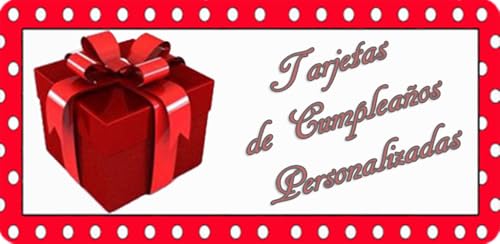 Tarjetas de Cumpleaños Personalizadas