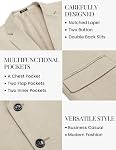 COOFANDY Homme Casual Blazer Knit Sport Coat Légère veste à deux boutons