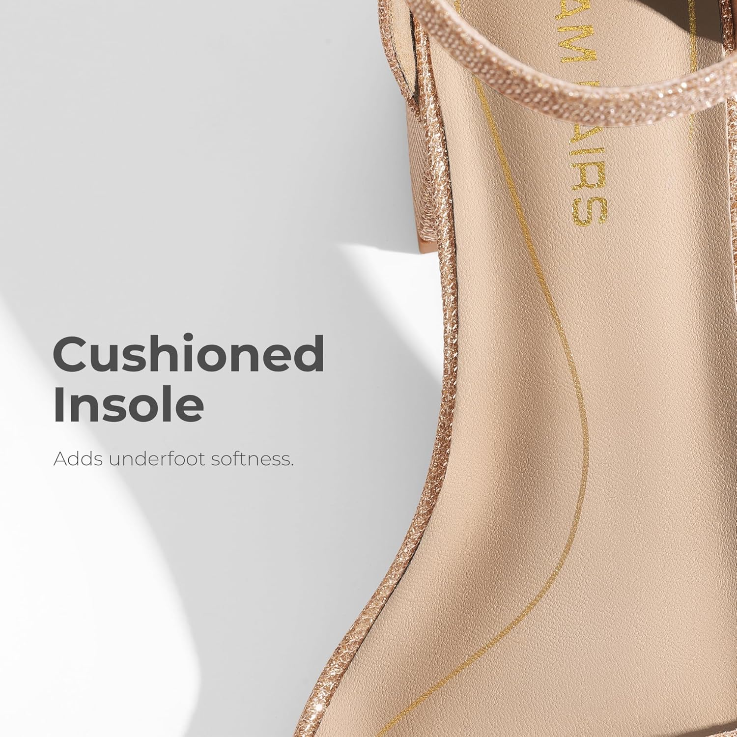 DREAM PAIRS Womens Low-Chunk Low Heel Pump Sandal - Image 6