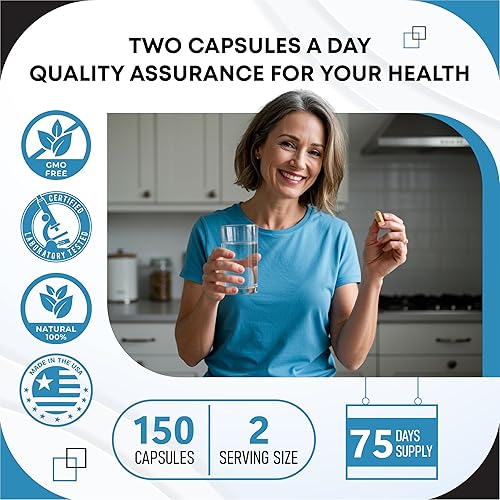 Miniatura 7 de NAD+ Boosting Trans-Resveratrol Cúrcuma Quercetina Romero Arándano Salvia Té Verde Orégano Orégano Orégano Cardo Mariano Pimienta Negra -150