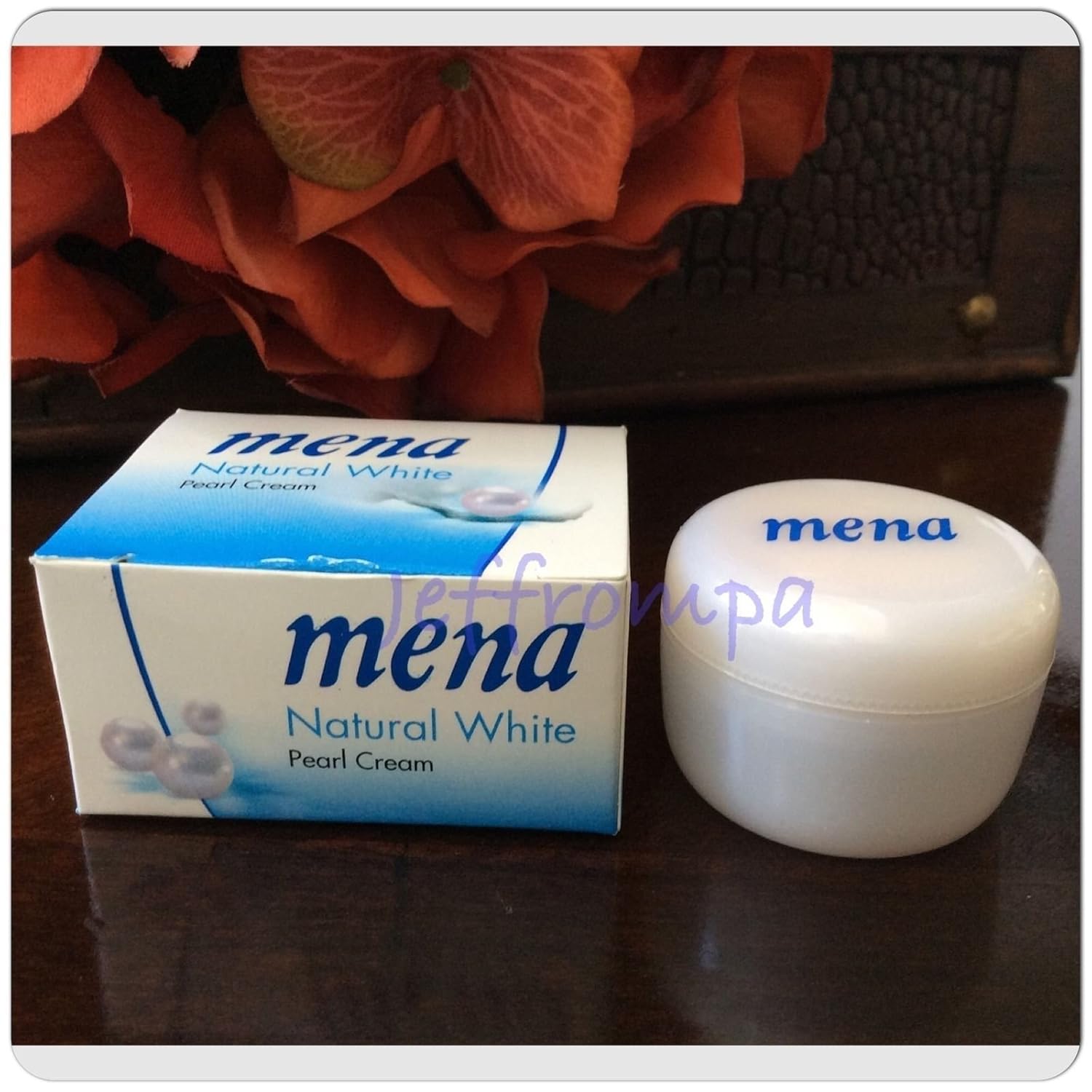 Mena Natural Pearl Cream 2 Thai Mena Facial Skin Whitening Cream